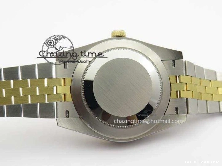 Best AAA Replica Sites On Dial Noob Silver Jubilee YG 126303 A 41mm Wrapped 1:1 Compact SS YG 3764 Bracelet Best Edition DateJust 0116